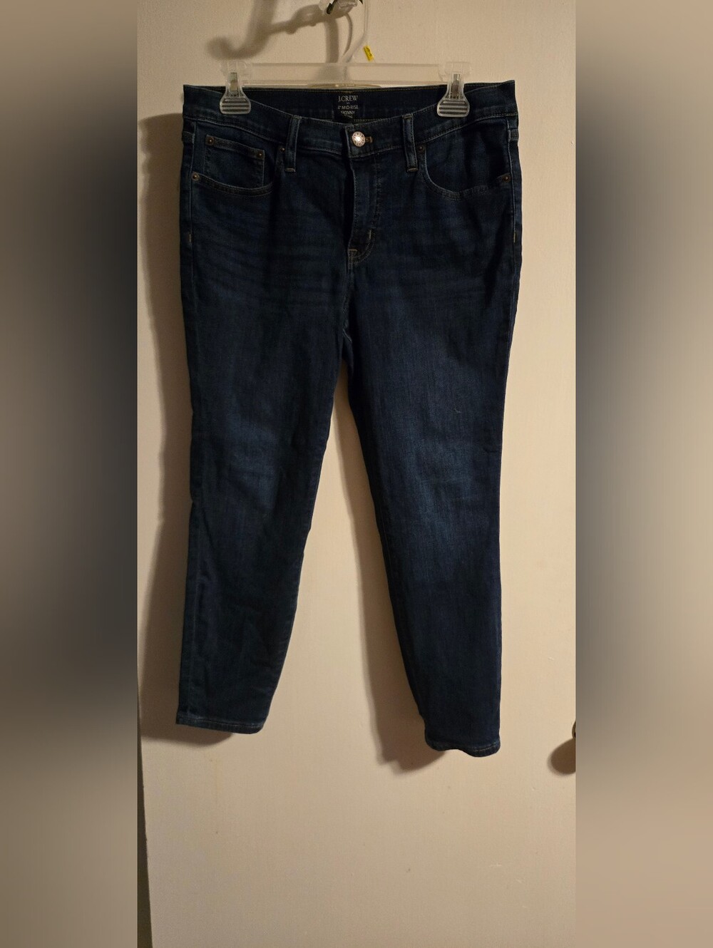 J. Crew Dark Indigo Straight-Leg Women's Jeans
